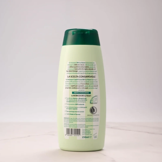 Idea Toscana - BIO Szampon do włosów przetłuszczających z sokiem z winogron i olejem arganowym 250ml