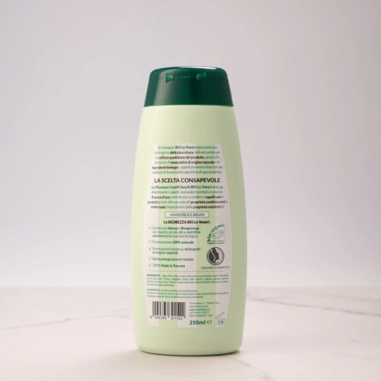Idea Toscana - BIO Szampon do włosów suchych z sokiem z winogron i olejem arganowym 250ml
