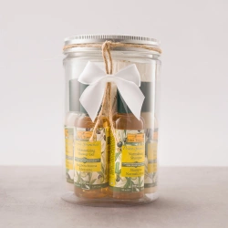 Idea Toscana Zestaw kosmetyków naturalnych z ręcznikiem - Biolinea.pl